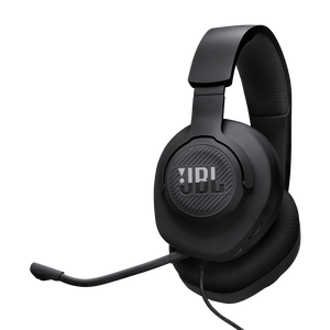 JBL Quantum 100M2 | 着脱可能マイク付有線オーバーイヤーゲーミング